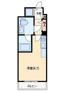 サンセール与野本町【4階】の間取り