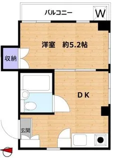 メゾン大塚【4階】の間取り