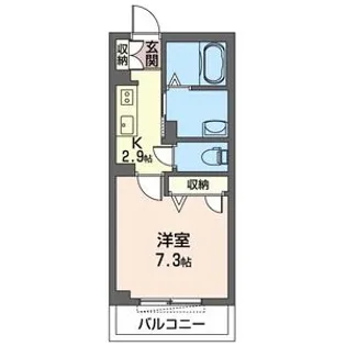 MIYABI【3階】の間取り