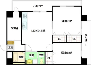 T-HOUSE【3階】の間取り