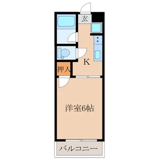 オリンピアマンション【2階】の間取り