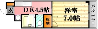 サンリバー西蟹屋【2階】の間取り
