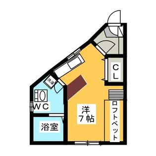 メイプルハウス【1階】の間取り
