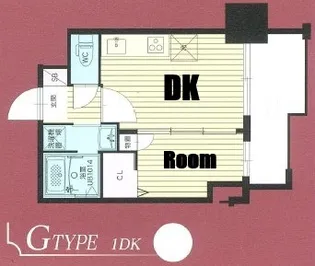 ORIENT BLD No.123【6階】の間取り