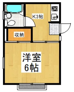 シャトレヴェール【2階】の間取り