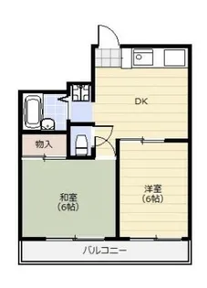 エクセル宮原【1階】の間取り