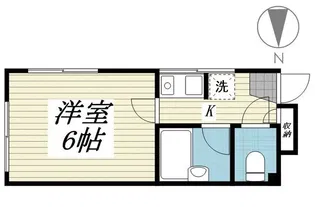 リフィナ横浜新杉田【1階】の間取り