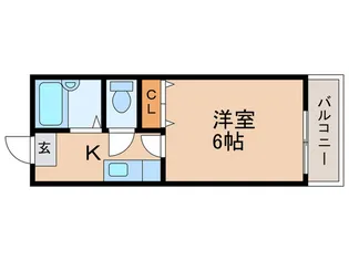 ハイツフル-レ【2階】の間取り