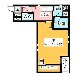 villa camelia【3階】の間取り