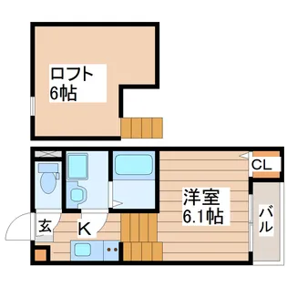 Reve長町【1階】の間取り