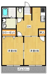 エスポワール【1階】の間取り