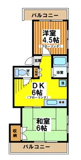 野上ビル【3階】の間取り