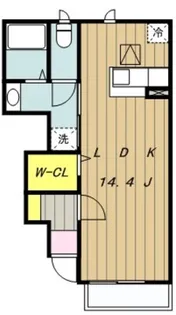 コルソ プレッソ【1階】の間取り