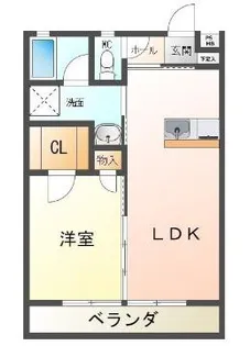 Rim B【1階】の間取り