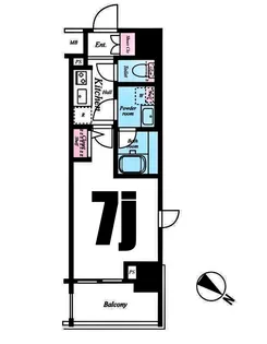 Le’a横濱大通り公園【10階】の間取り
