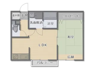 メゾン幸町【2階】の間取り