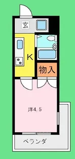 ハーモニーインターシティ金沢文庫【1階】の間取り