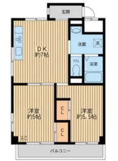 アビタシオンクレール【3階】の間取り