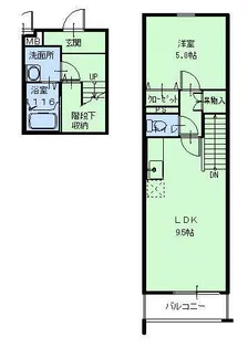 グランシールII番館【2階】の間取り