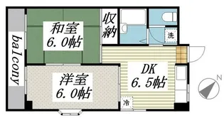 ensoleille【3階】の間取り