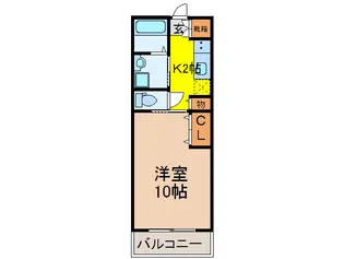 チェリ-コ-ト小野原の間取り