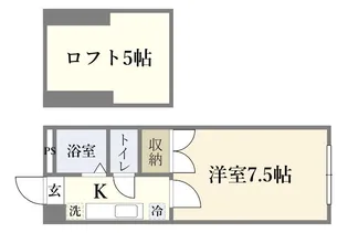 一刻館【1階】の間取り