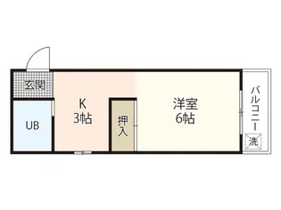 東雲本町ビル【2階】の間取り