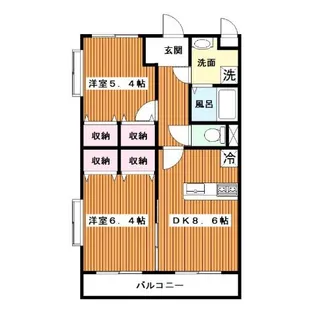 ピュアタウンI【3階】の間取り