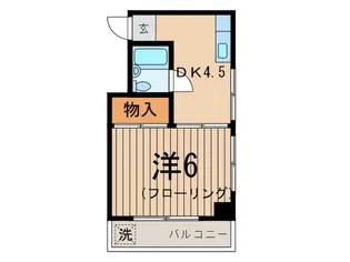 メゾンモナミ【2階】の間取り