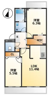シエールグラン公津の杜【1階】の間取り