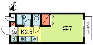 デオグレイス【1階】の間取り