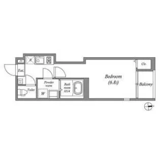 アーバンヒルズ城北【1階】の間取り
