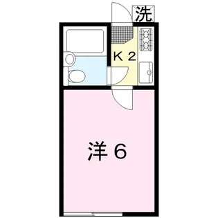 メゾン・ド・南林間【2階】の間取り