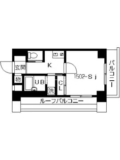 スカイコート本郷東大前壱番館【15階】の間取り