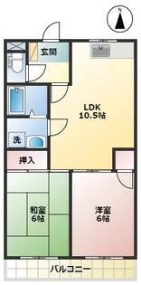 寿マンション【2階】の間取り