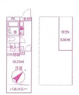 エクセレントルームI【1階】の間取り