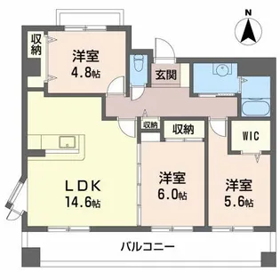 フェリーチェ【2階】の間取り