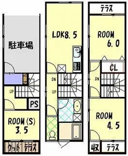 port collineの間取り
