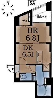 BUCKWHEAT TANAKA【5階】の間取り