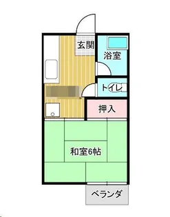 メゾンエスト【2階】の間取り