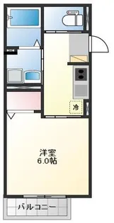 リトリート飾磨【2階】の間取り