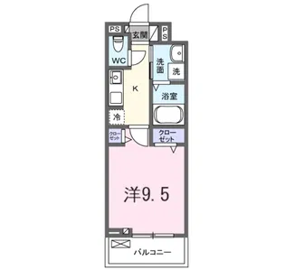 たばさはうすII【2階】の間取り
