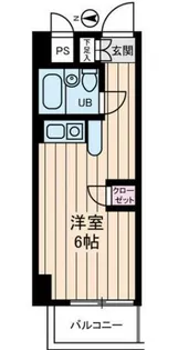 インディビレッジ【8階】の間取り