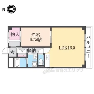 サンシャイン大和【4階】の間取り