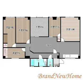 サンライフ堺【1階】の間取り