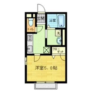 ガーデンパークII【2階】の間取り