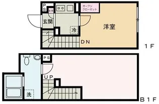 ラヴィーダ東長崎【1階】の間取り