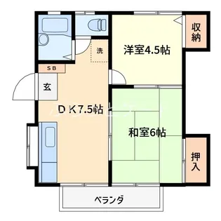 モカ・パレ【1階】の間取り