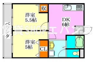 サンビレッジカトー【2階】の間取り