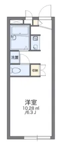 レオパレスサンパティーク【1階】の間取り
